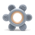 Massaggiagengive in Faggio e Silicone “FIORE” Grey